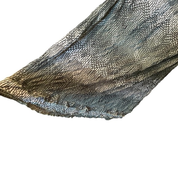 Hedge Green Fine Net Aztec Print Dress by Sandwich NWT - Size Medium - Picture 8 of 16